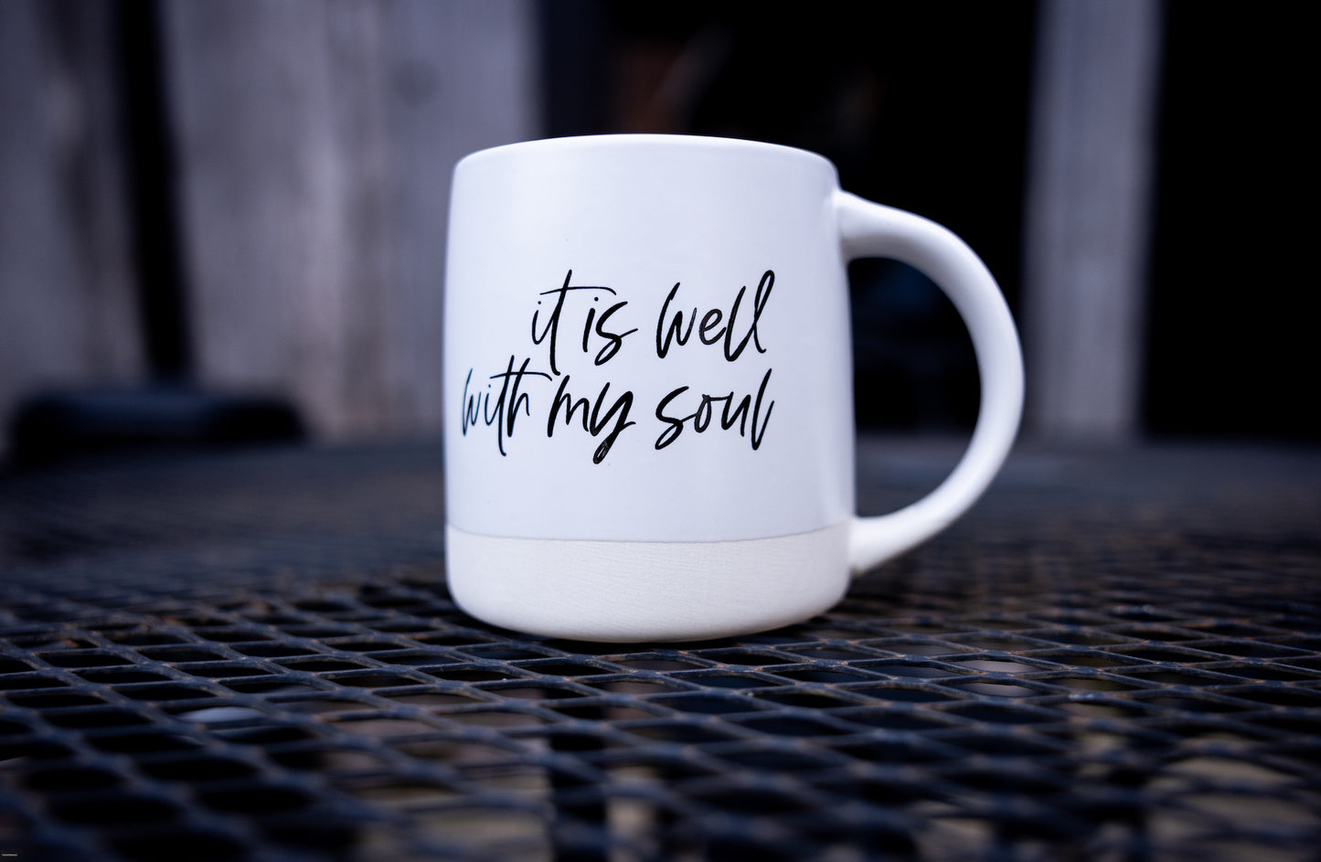 It is well with my soul Ceramic Mug 12OZ