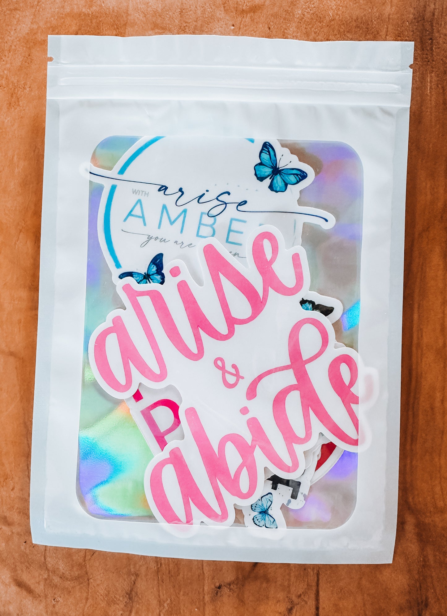 5 sticker pack - Arise with Amber (free with $100 purchase)