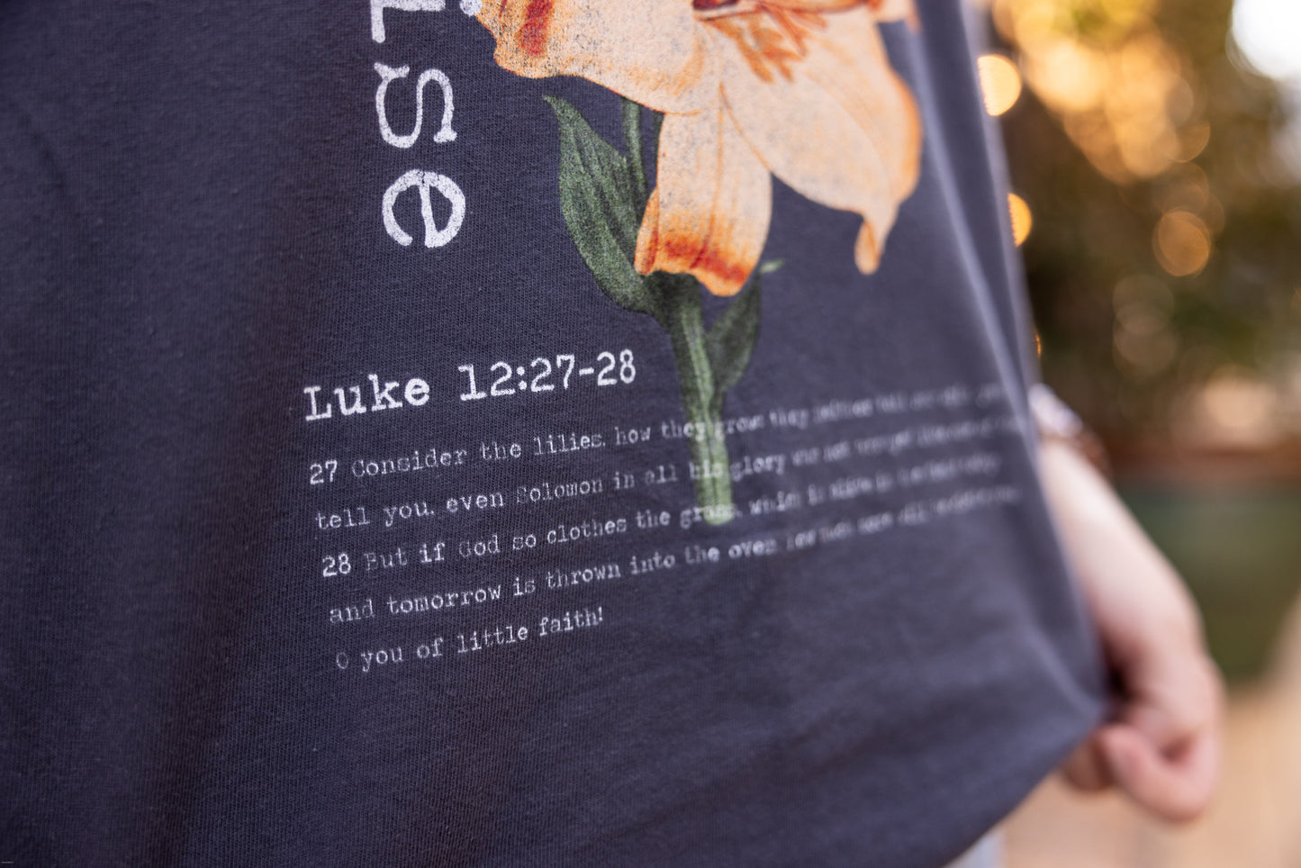 Consider the Lilies tee