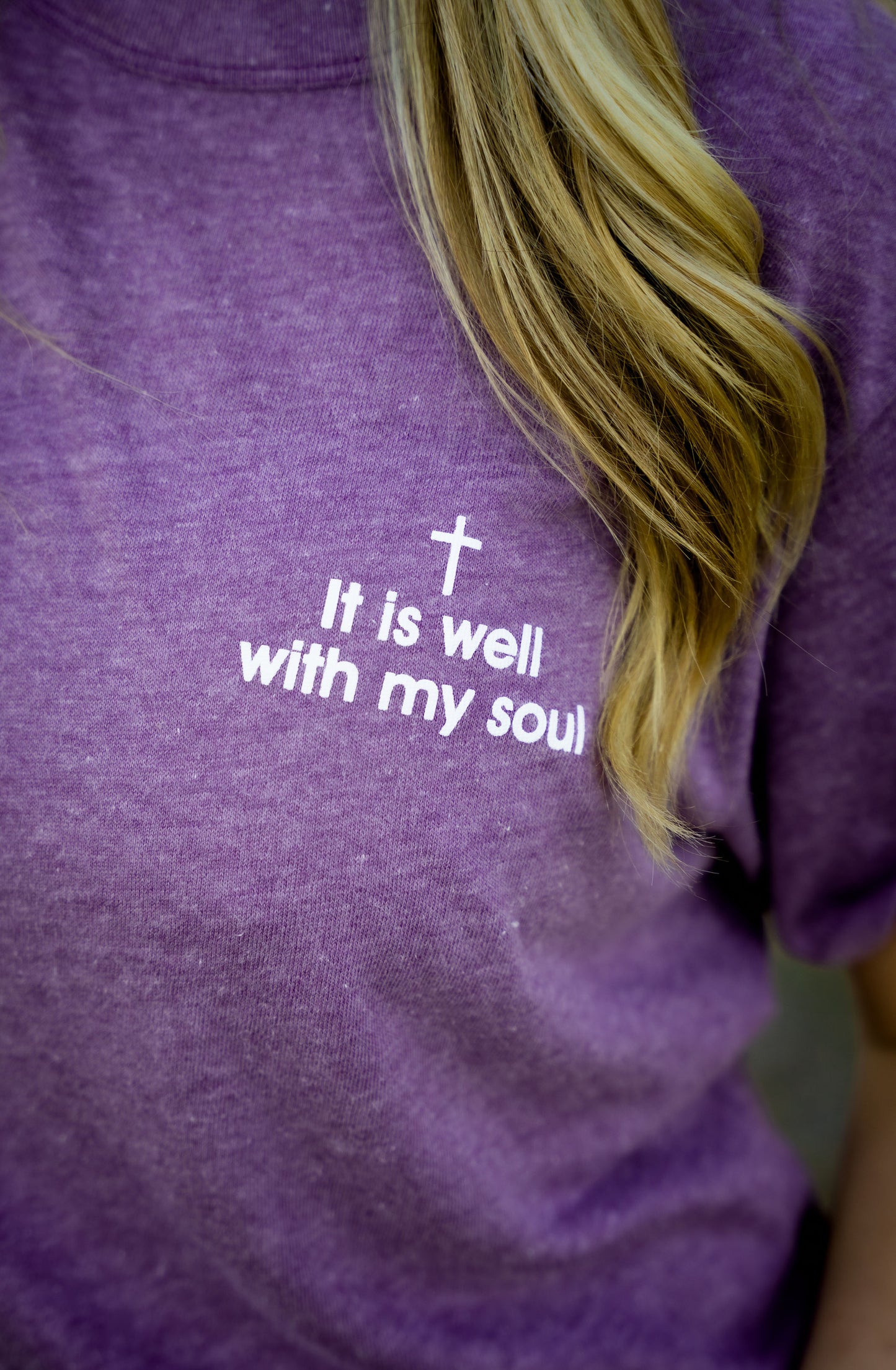 It Is Well Vintage Iris Tee