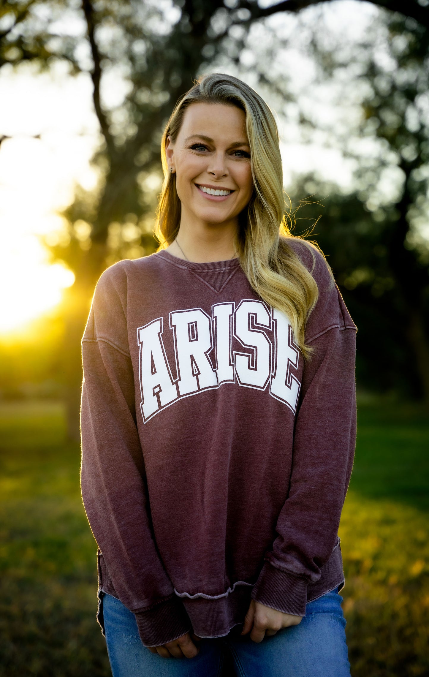 Arise Merlot Burnout Crew