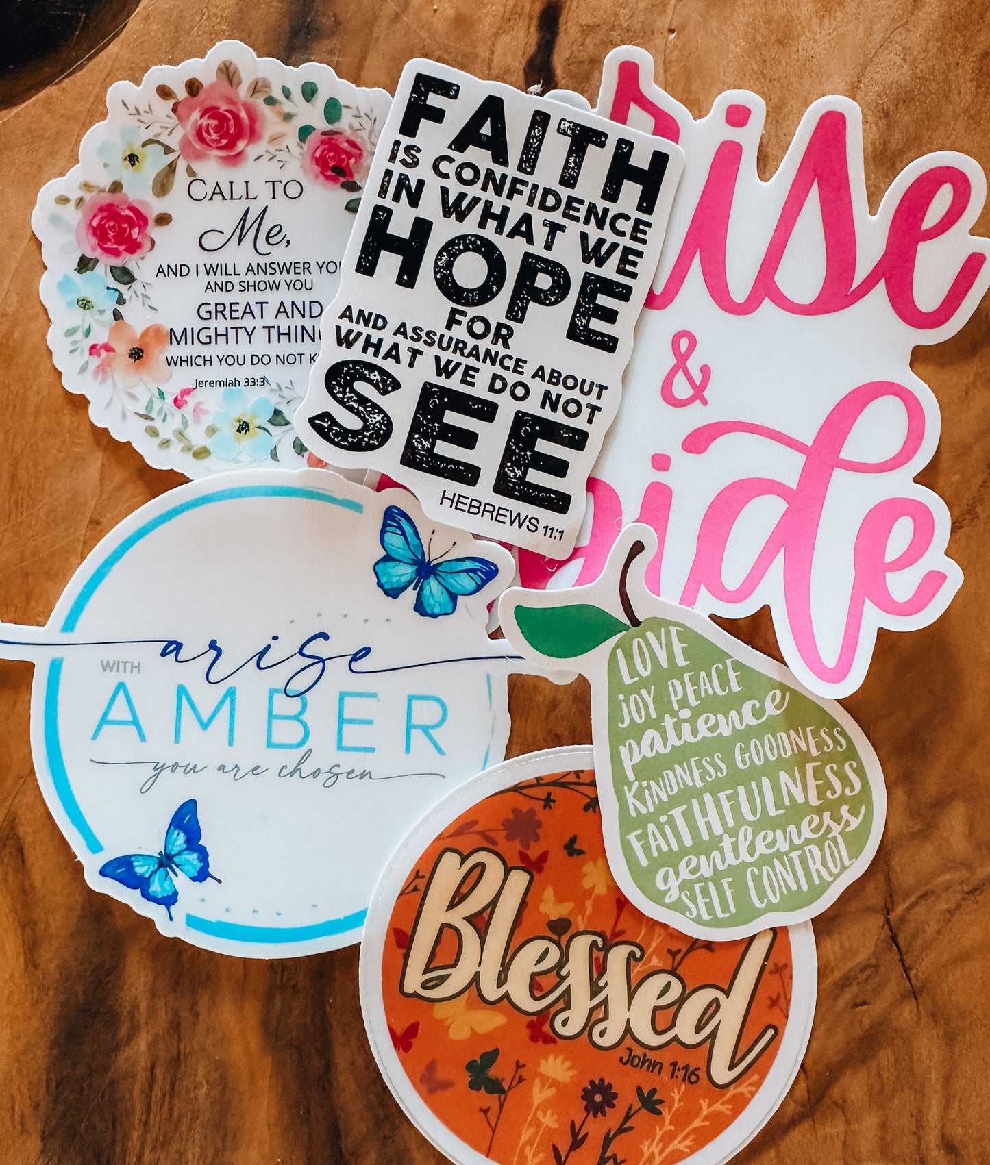 5 sticker pack - Arise with Amber (free with $100 purchase)